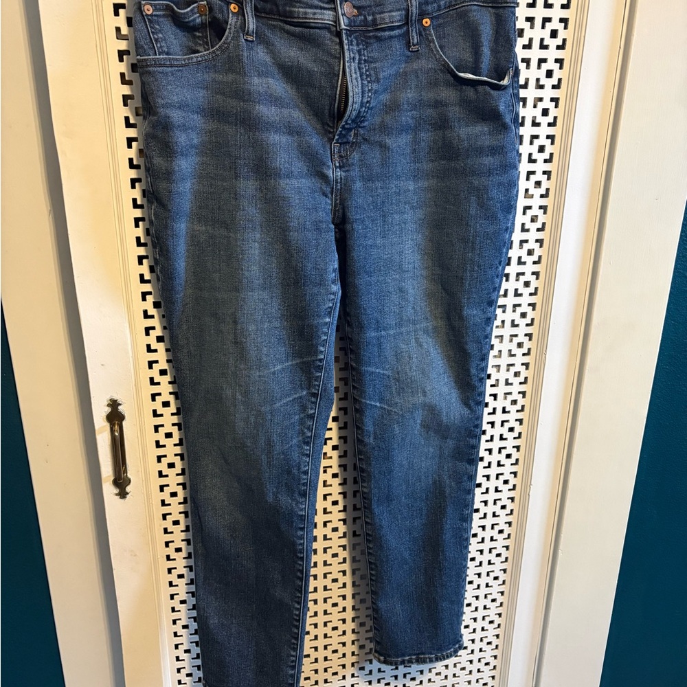 Madewell Women's Straight Leg Jeans - Blue